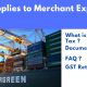 Supplies to Merchant Exporter