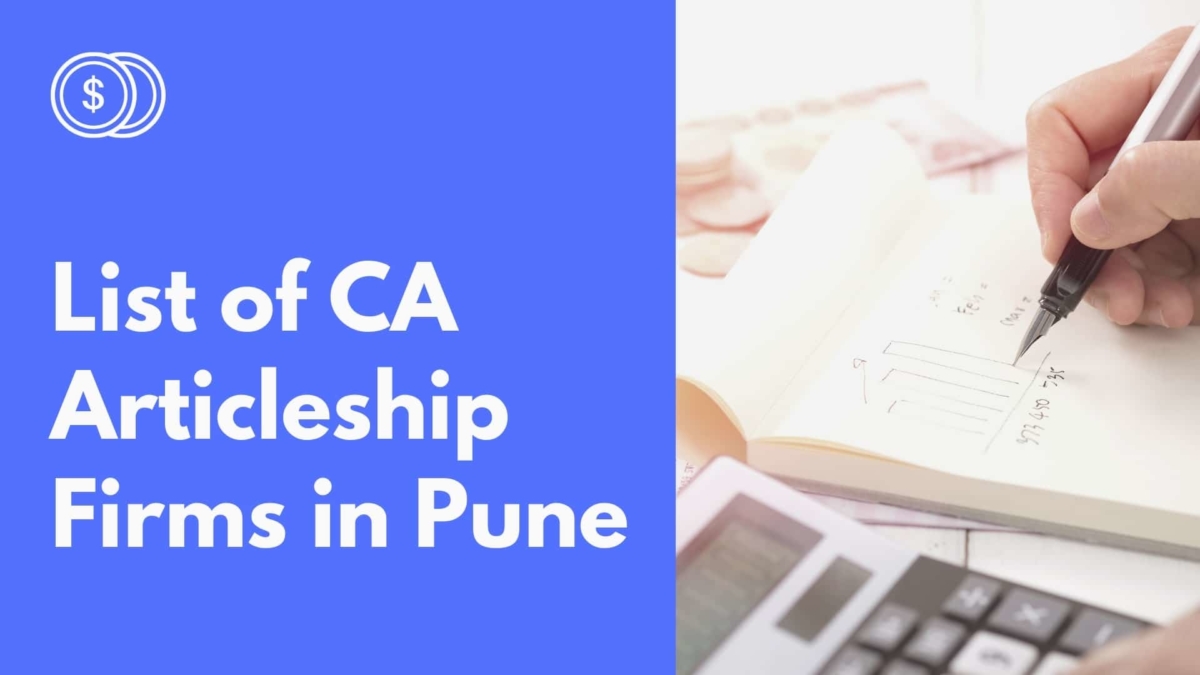CA Firms In Pune For Articleship