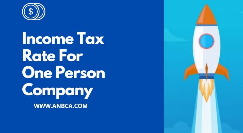 Income Tax Rate on OPC Company