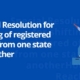 Special Resolution for shifting of registered office from one state to another