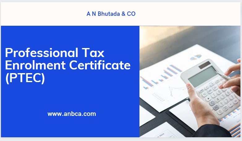 Professional Tax Enrolment certificate - Best GST Consultant in India