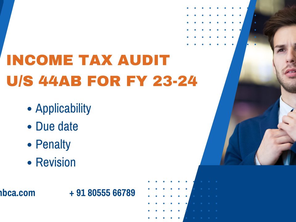 Income tax audit FY 2023-24