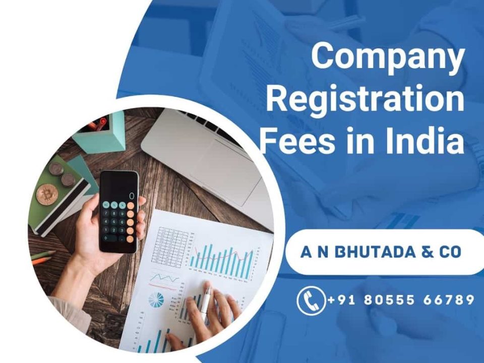 Company Registration Fees in India