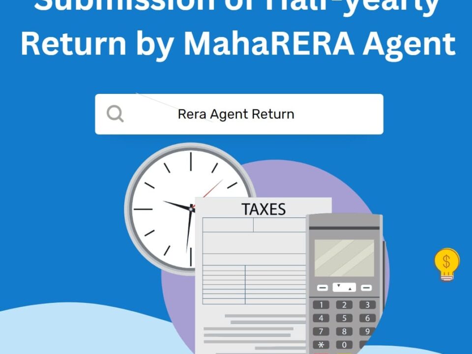 half-yearly Return by MahaRERA Agent